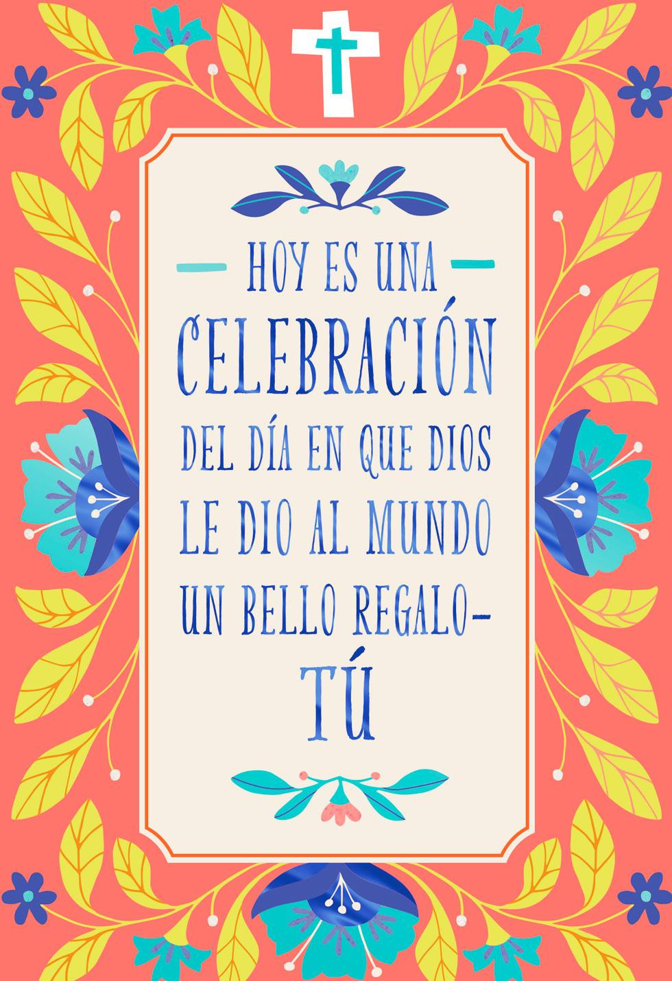 Birthday Cards In Spanish
 A Wonderful Woman Spanish Language Religious Birthday Card