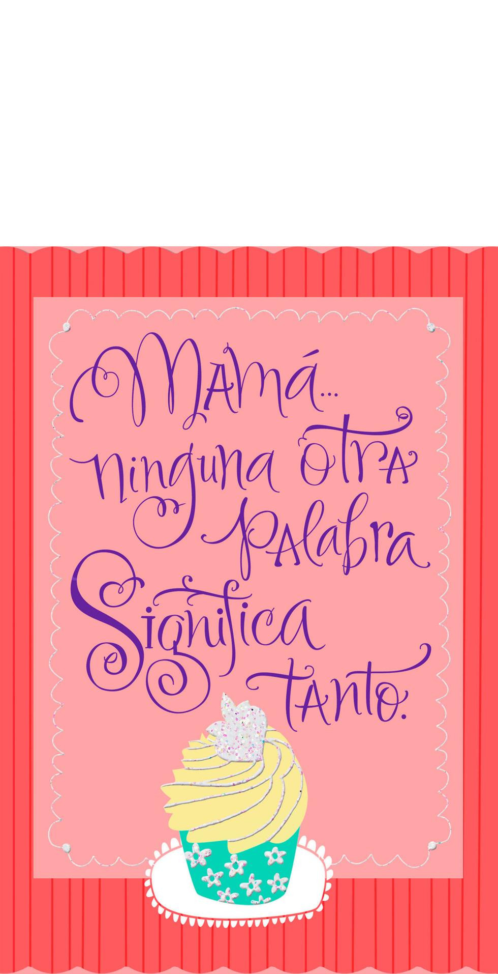 Birthday Cards In Spanish
 Cupcakes Spanish Language Pop Up Mom Birthday Card