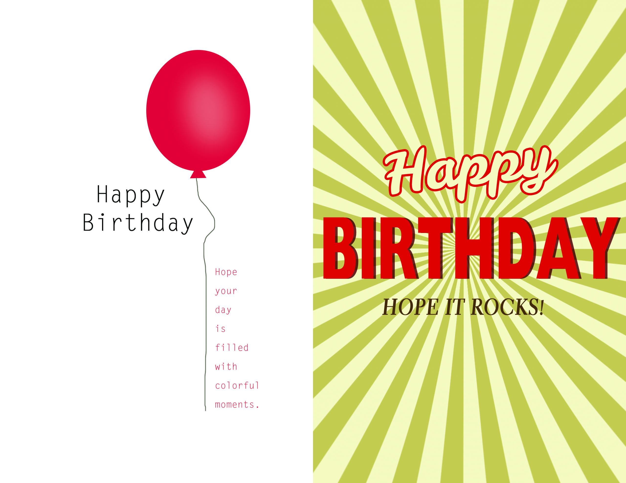Birthday Cards Templates
 birthday card template