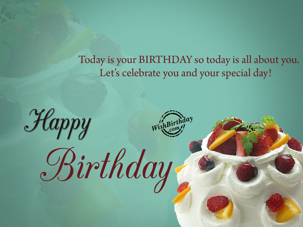Birthday Day Wishes
 Birthday Wishes With Cake Birthday