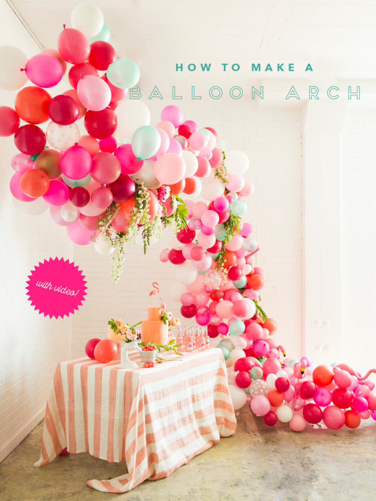 Birthday Decorations Diy
 16 Balloon Garland Party Ideas Pretty My Party Party Ideas