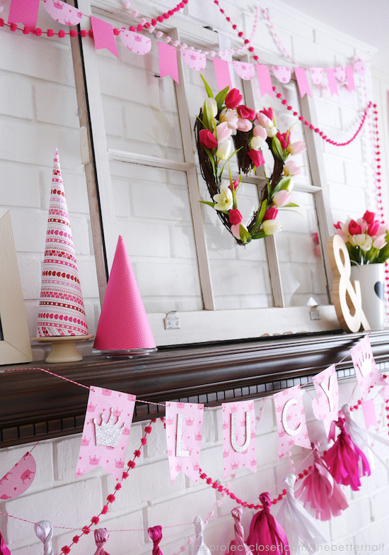 Birthday Decorations Diy
 DIY Princess Party Decorations 17 Silhouette Crafts