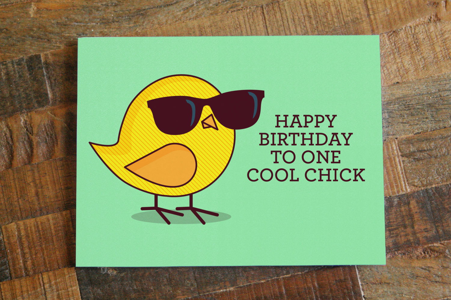 Birthday Funny Card
 Funny Birthday Card For Her "Happy Birthday to e Cool