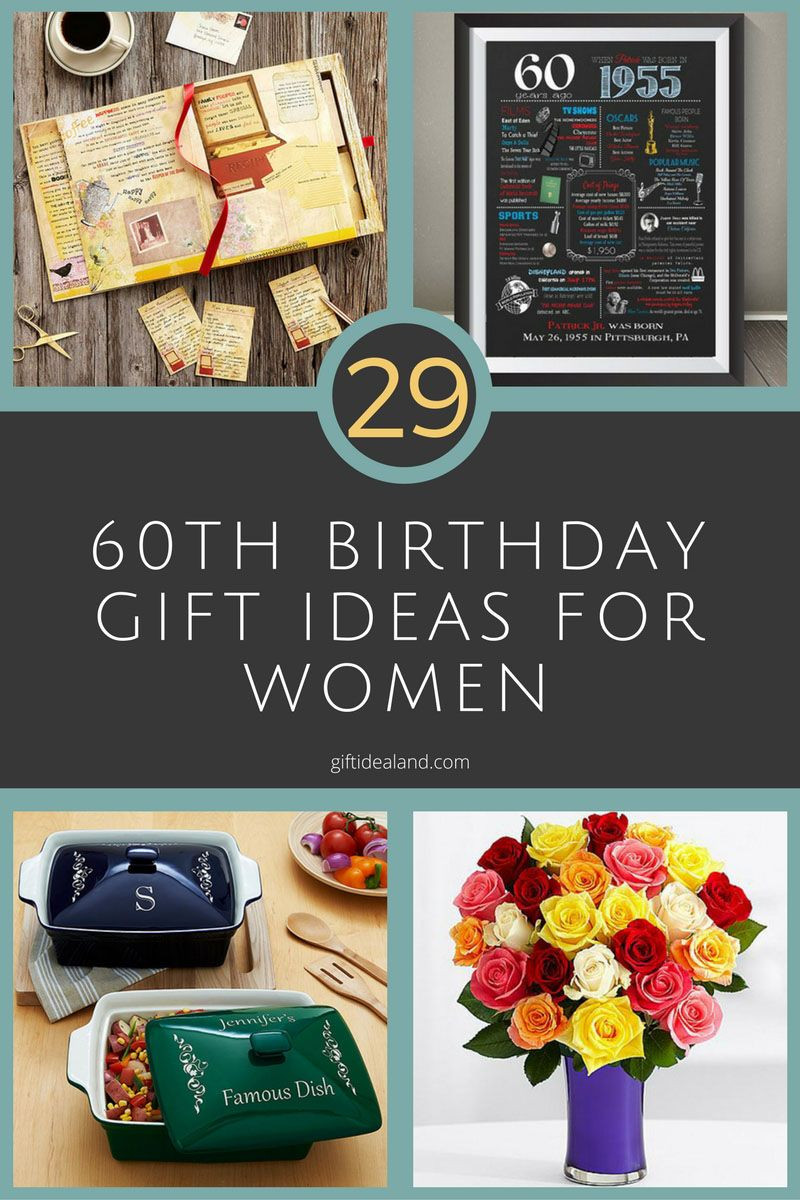 Birthday Gift For Her Ideas
 29 Great 60th Birthday Gift Ideas For Her