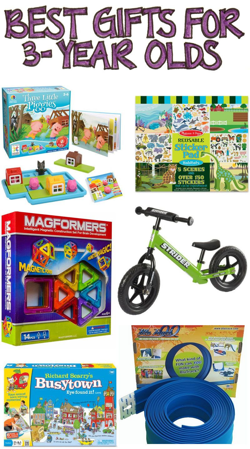Birthday Gift Ideas 3 Year Old Boy
 Best Gifts for 3 Year Olds