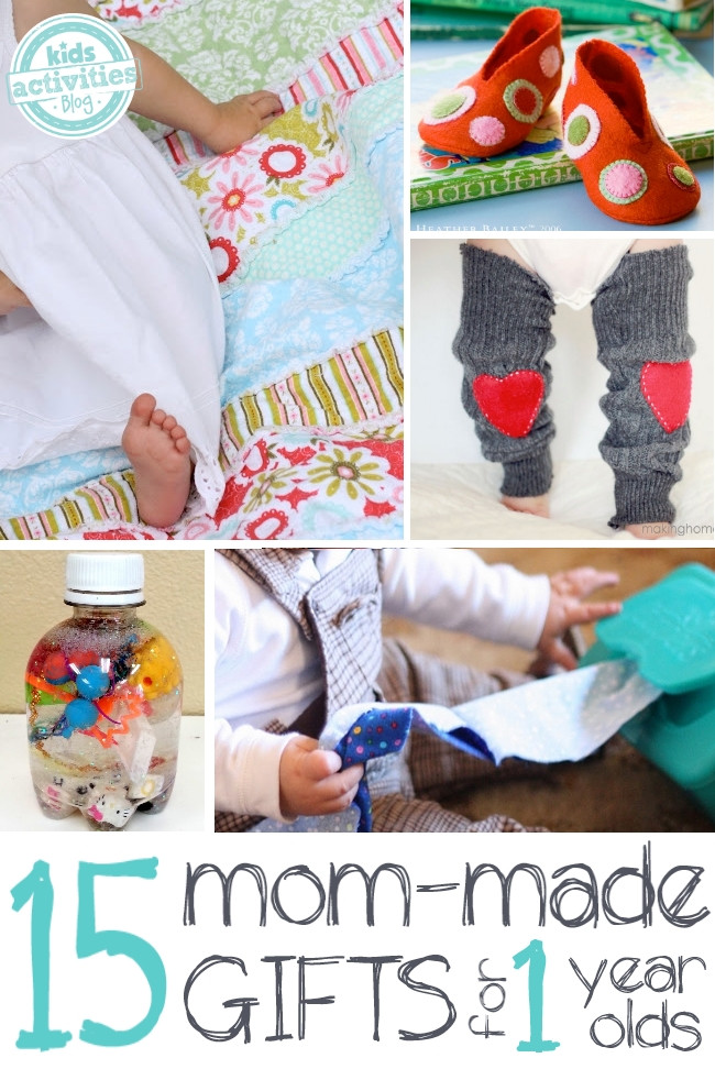 Birthday Gift Ideas For 1 Year Old Boy
 15 Precious Homemade Gifts for a 1 Year Old