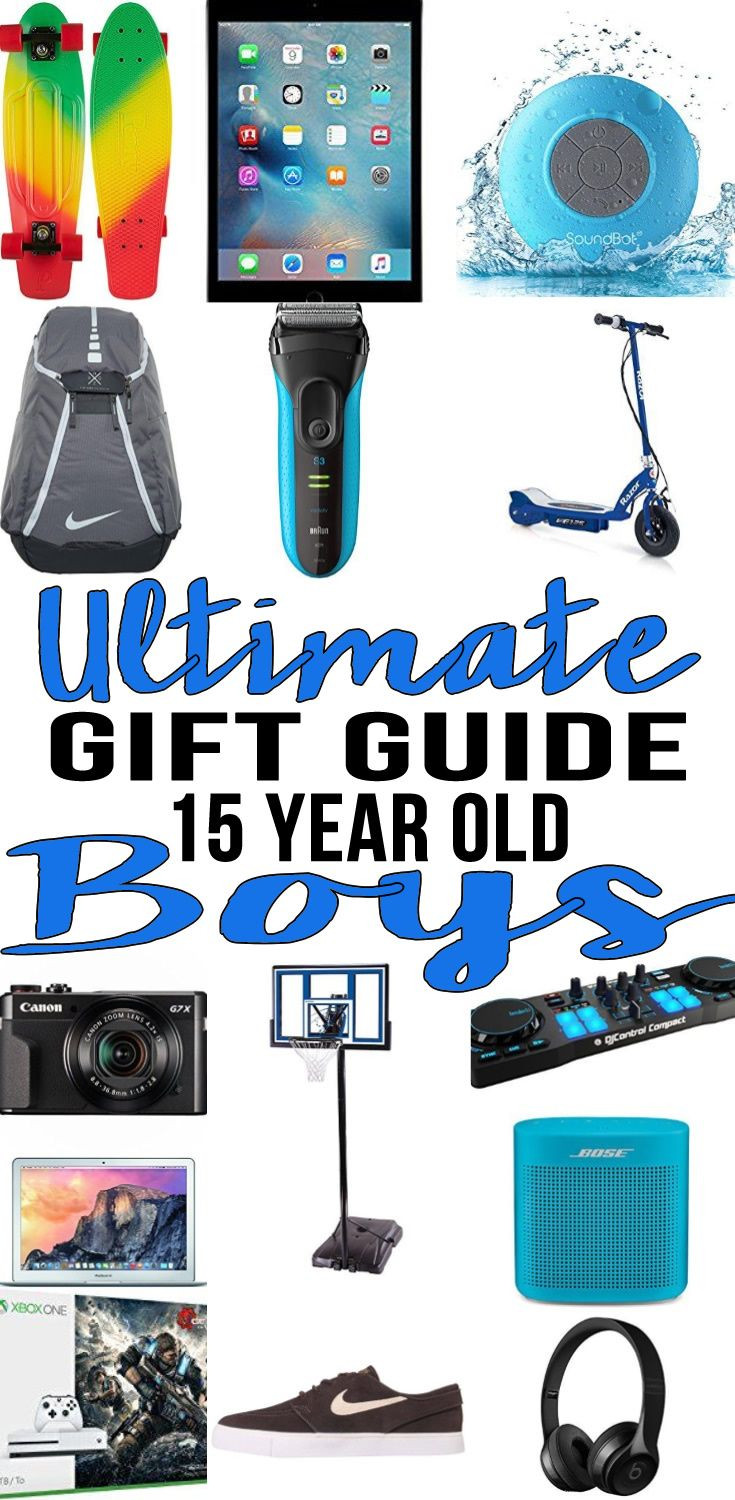 Birthday Gift Ideas For 15 Year Old Boy
 Pin on Gift Guides