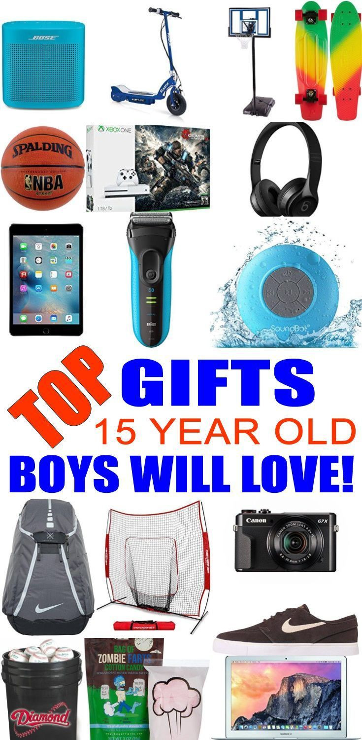 Birthday Gift Ideas For 15 Year Old Boy
 Pin on Presents for teens