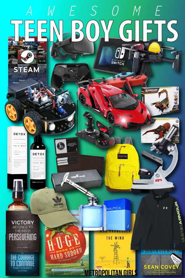 Birthday Gift Ideas For 15 Year Old Boy
 Top 35 Gifts For Teen Boys Teenage Guys Gift Ideas