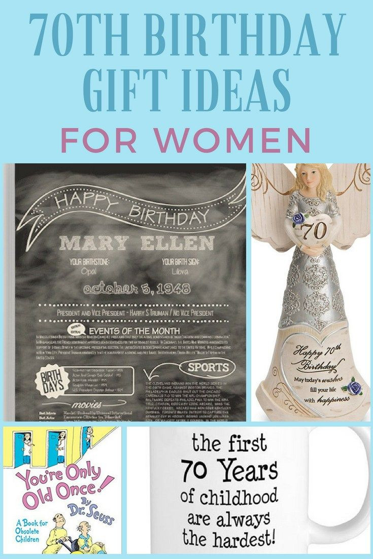 Birthday Gift Ideas For A Woman
 61 best 70th Birthday Ideas images on Pinterest