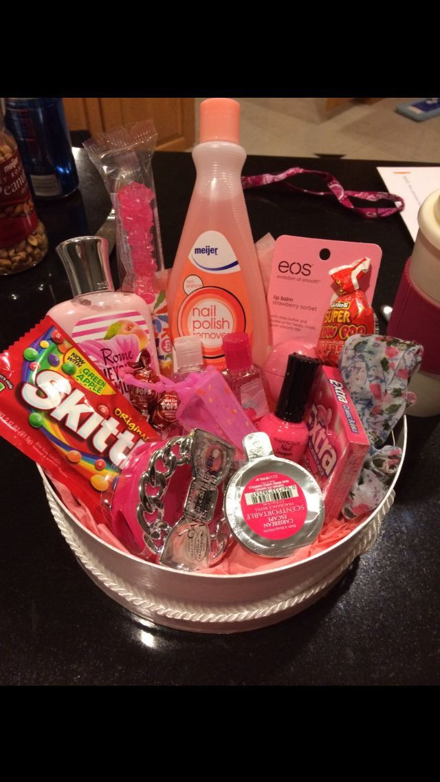 Birthday Gift Ideas For Best Friend Girl
 I made this color themed basket for my best friend a 16th