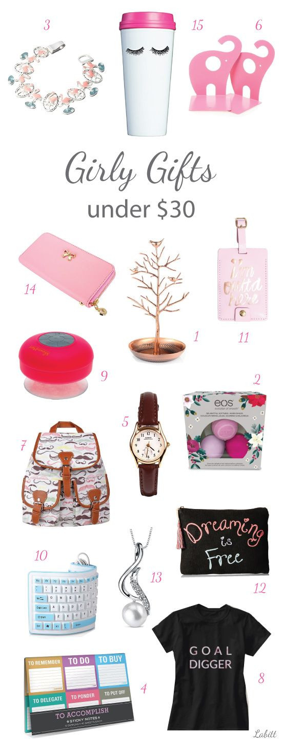 Birthday Gift Ideas For College Girl
 15 Girly Girl Gift Ideas for Adults and Youngsters