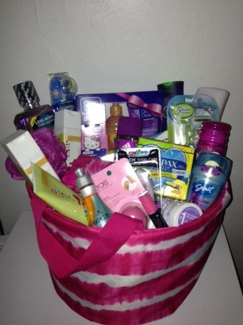 Birthday Gift Ideas For College Girl
 t baskets for teenage girls Google Search