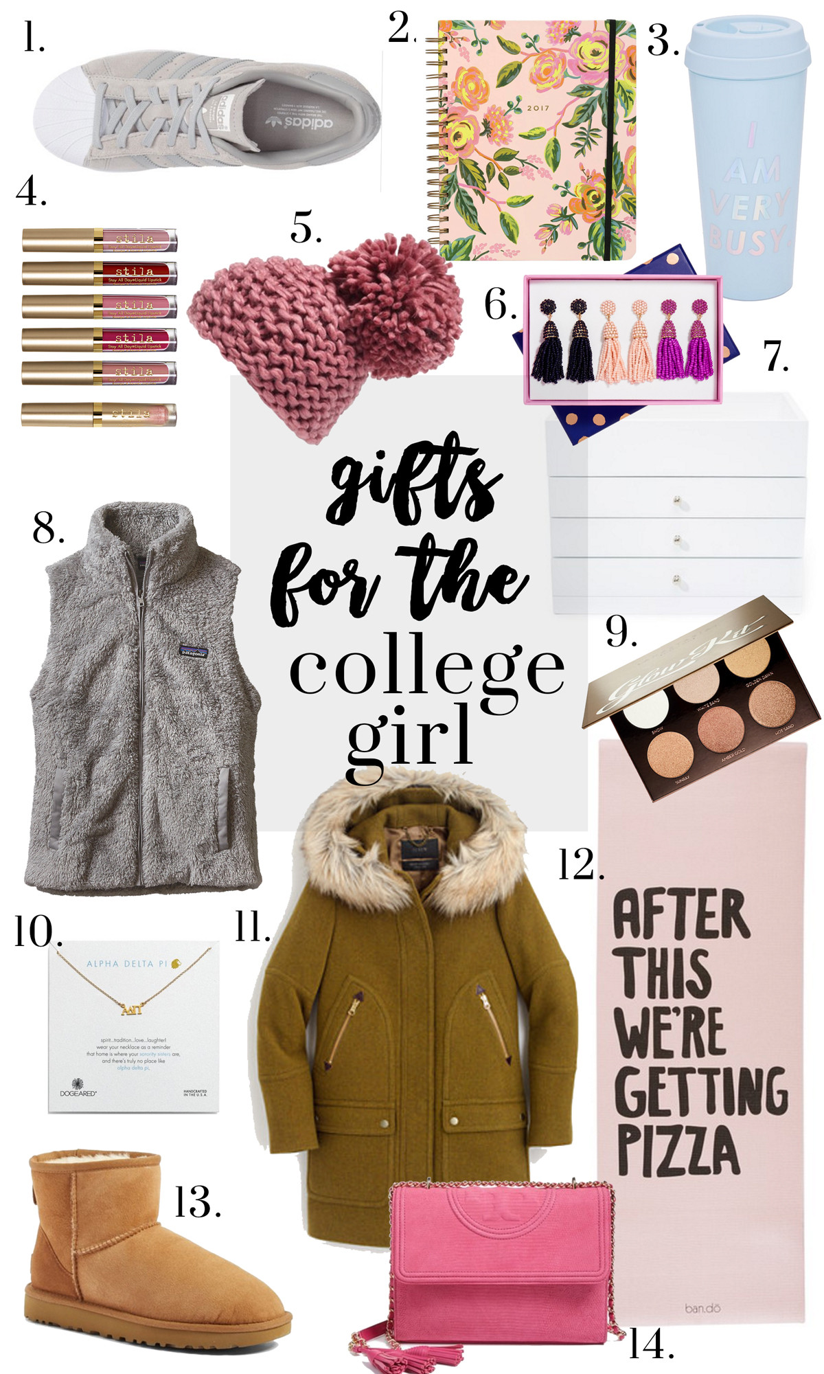 Birthday Gift Ideas For College Girl
 ts for college girls Glitter & Gingham