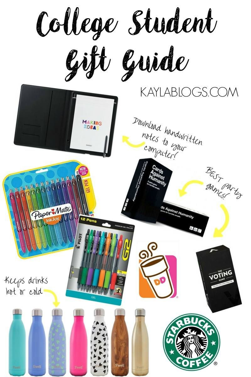 Birthday Gift Ideas For College Girl
 College Student Gift Guide with Wa