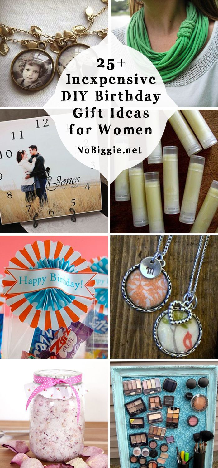 Birthday Gift Ideas For Female Friend
 25 Inexpensive DIY Birthday Gift Ideas for Women