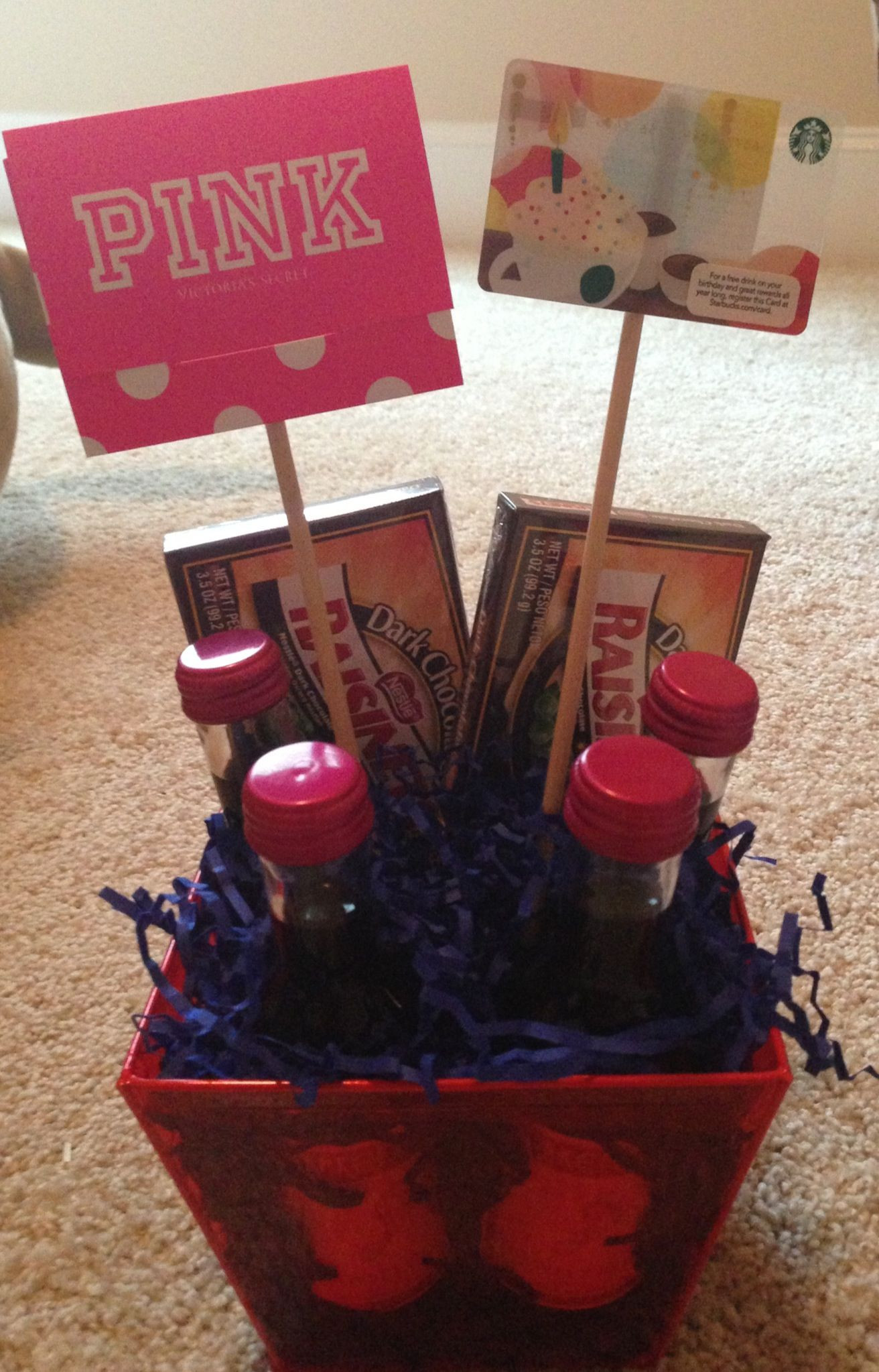 Birthday Gift Ideas For Female Friend
 Birthday t basket for my sweet friend Can customize to