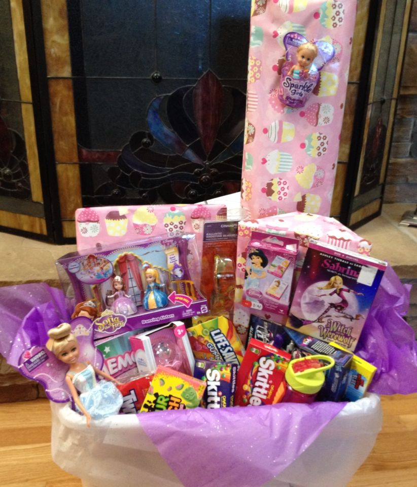 Birthday Gifts For 3 Year Old Girl
 Birthday t basket for a five year old girl