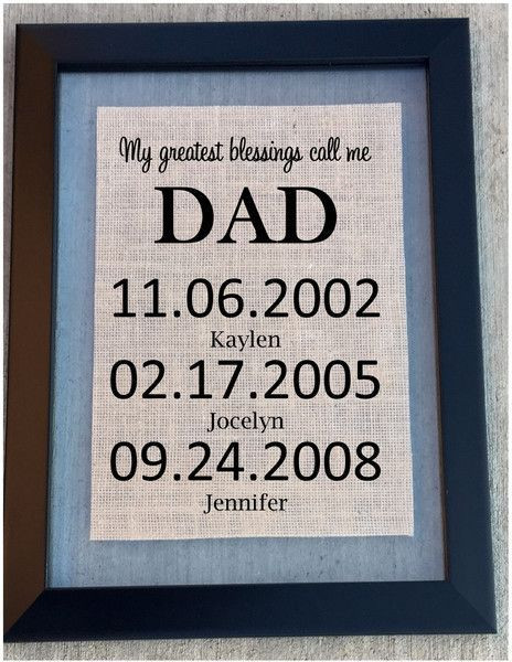 Birthday Gifts For Dad
 My greatest blessings Sign CHOOSE DAD MOM GRANDMA