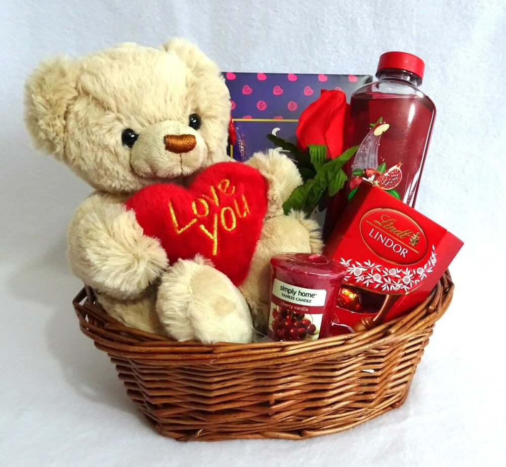 Birthday Gifts For Fiance
 Valentines Gift Basket Hamper Birthday t for Wife Girlfriend Fiance Christmas