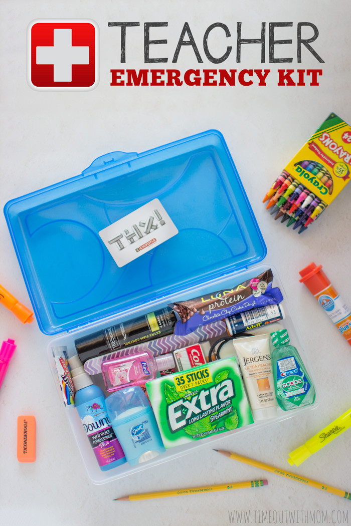 Birthday Gifts For Teachers
 Create a simple yet fun Teacher Emergency Kit for your