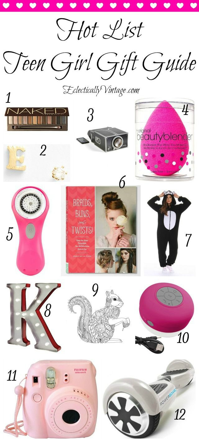 Birthday Gifts For Teenage Girls
 Hot List Teenage Girl Gift Guide