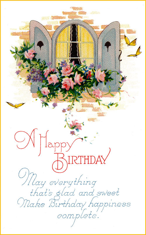 Birthday Greetings Cards
 Free Cake Info Happy birthday cards
