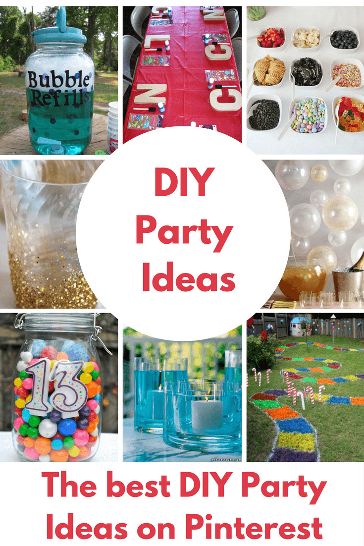 Birthday Party Decorations Pinterest
 DIY Birthday Party Ideas that Rule Princess Pinky Girl