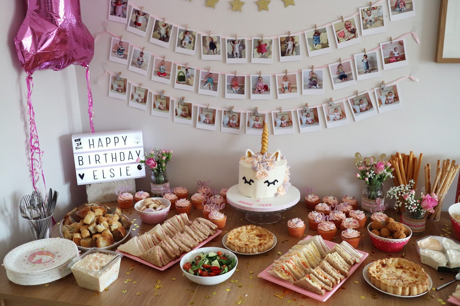 Birthday Party Food Ideas For 5 Year Olds
 Elsie s 1st Birthday