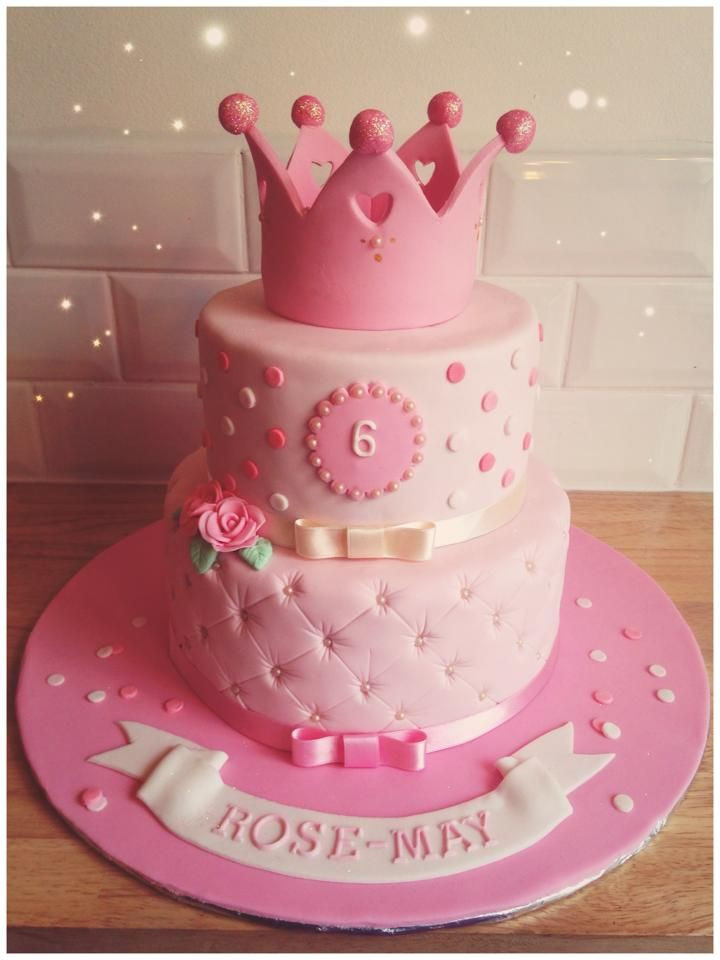 Birthday Party Ideas For 6 Year Girl
 Princess Cake for 6 year old girl