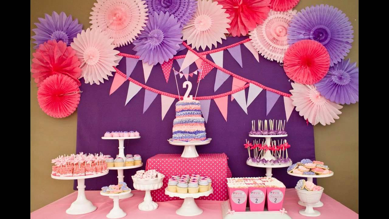Birthday Party Ideas For Women
 Cool Girls birthday party decorations ideas