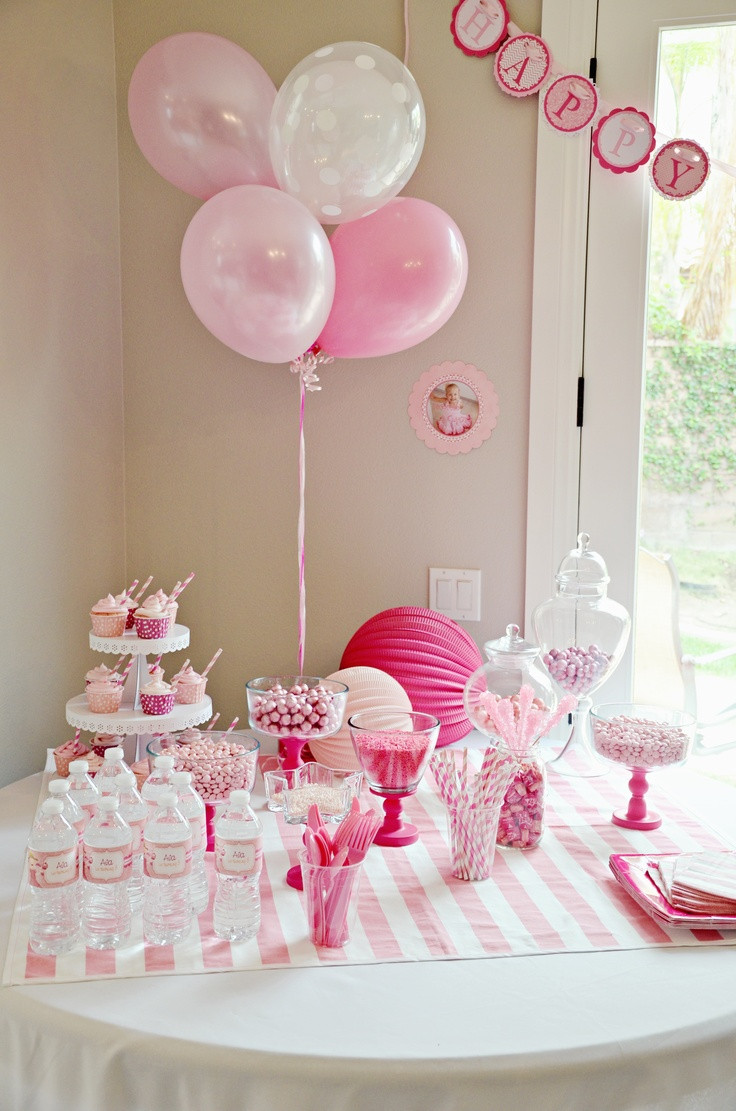 Birthday Party Themes For One Year Old Baby Girl
 A Pinkalicious themed party for a 3 year old