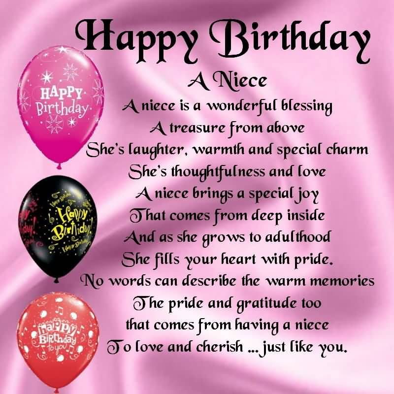 Birthday Quotes For My Niece
 Birthday Wishes For Niece Quotes Quote Addicts