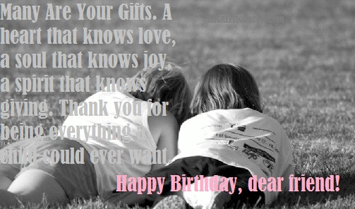Birthday Quotes For Special Friend
 Birthday Quotes For Best Friend Best Happy B’day Greetings