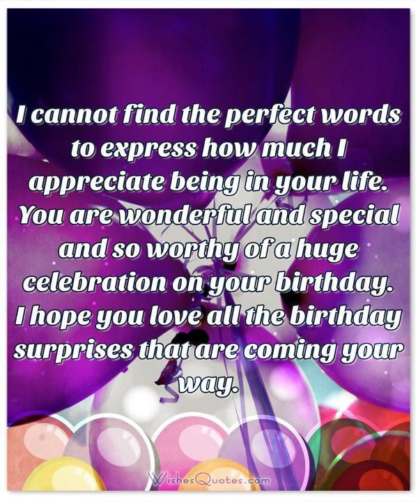 Birthday Quotes For Special Friend
 Deepest Birthday Wishes and for Someone Special in