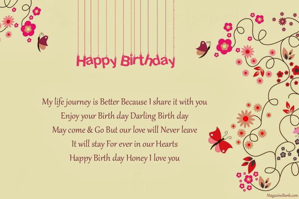 Birthday Quotes To Wife
 Birthday Quotes For Husband From Wife QuotesGram