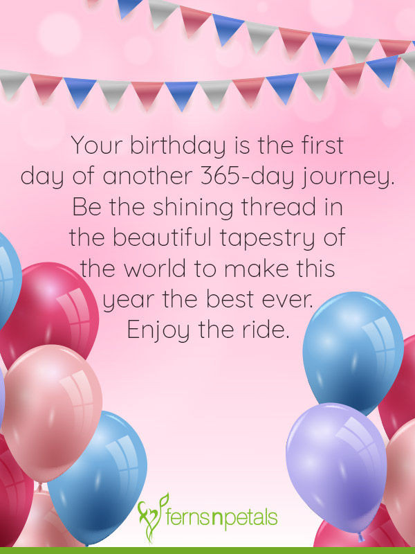 Birthday Wish Quote
 30 Best Happy Birthday Wishes Quotes & Messages Ferns