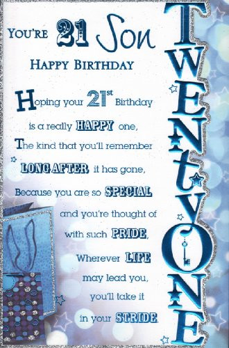 Birthday Wishes For 21 Year Old Son
 Birthday Wishes For Twenty e Year Old Wishes