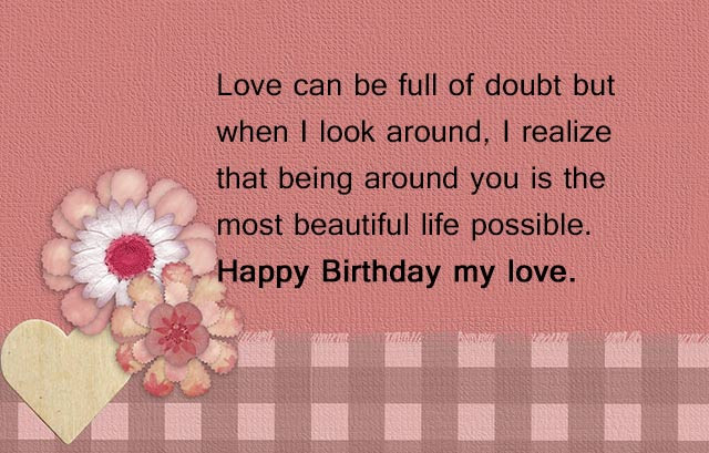Birthday Wishes For A Lover
 182 Exclusive Happy Birthday Boyfriend Wishes & Quotes