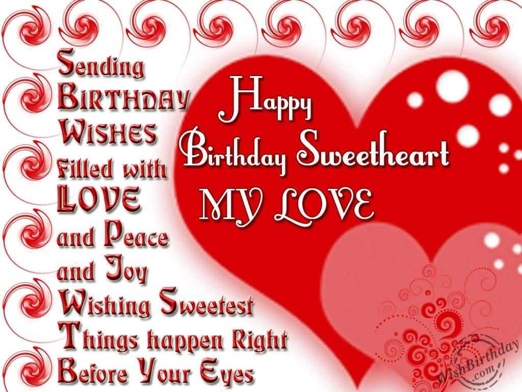Birthday Wishes For A Lover
 Romantic Birthday Messages for Girlfriend in