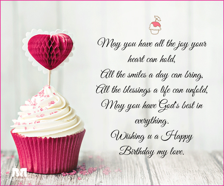 Birthday Wishes For A Lover
 70 Love Birthday Messages To Wish That Special Someone