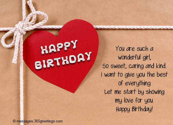 Birthday Wishes For A Lover
 Love Birthday Messages 365greetings