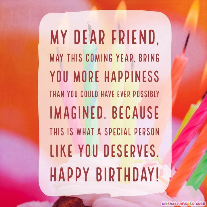 Birthday Wishes For A Special Person
 Happy Birthday Wishes For Someone Special – By Birthday