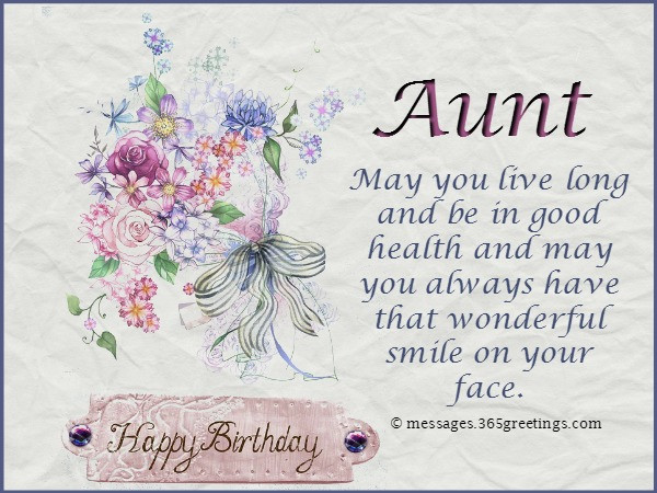 Birthday Wishes For An Aunt
 birthday wishes for aunt 365greetings