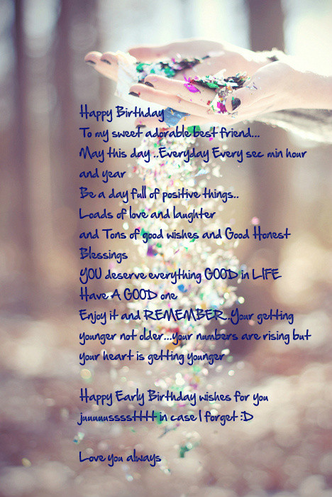 Birthday Wishes For Best Friend Female Quotes
 Best Friend Birthday Quotes QuotesGram