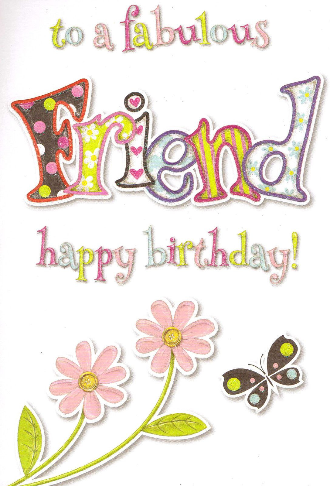 Birthday Wishes For Best Friend Female Quotes
 special good friend birthday card cute traditional female