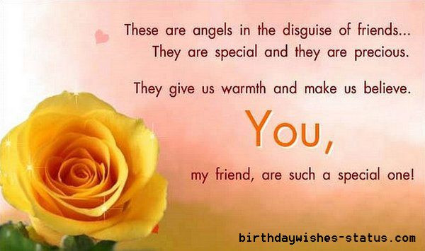 Birthday Wishes For Best Friend Female Quotes
 birthday wishes for a special female friend