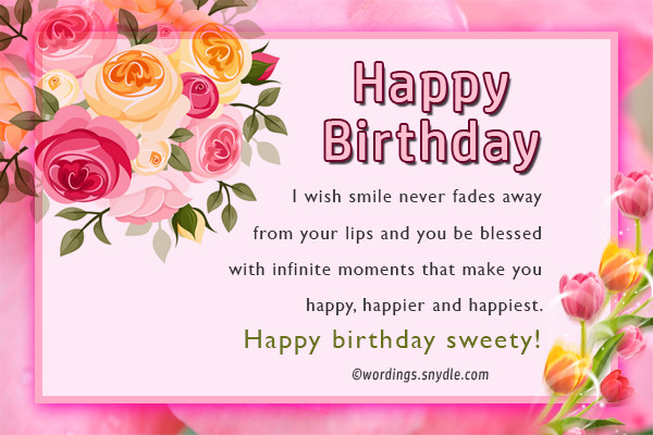 Birthday Wishes For Female Friend
 Birthday Wishes For Best Friend Female – Wordings and Messages
