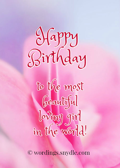 Birthday Wishes For Friend Girl
 Happy Birthday Wishes for Girlfriend – Wordings and Messages