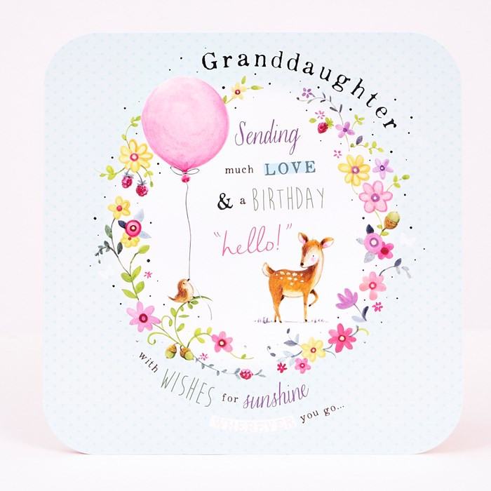 Birthday Wishes For Granddaughter
 Platinum Collection Birthday Card Granddaughter Birthday